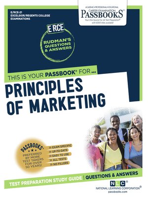cover image of PRINCIPLES OF MARKETING